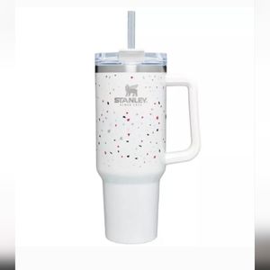 White terrazzo Stanley 40 oz
